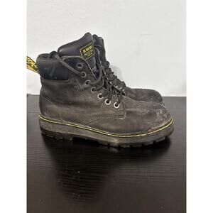 Dr. Martens Industrial Steel Toe Boots Mens Size 10 Slip Resistant Work Shoes